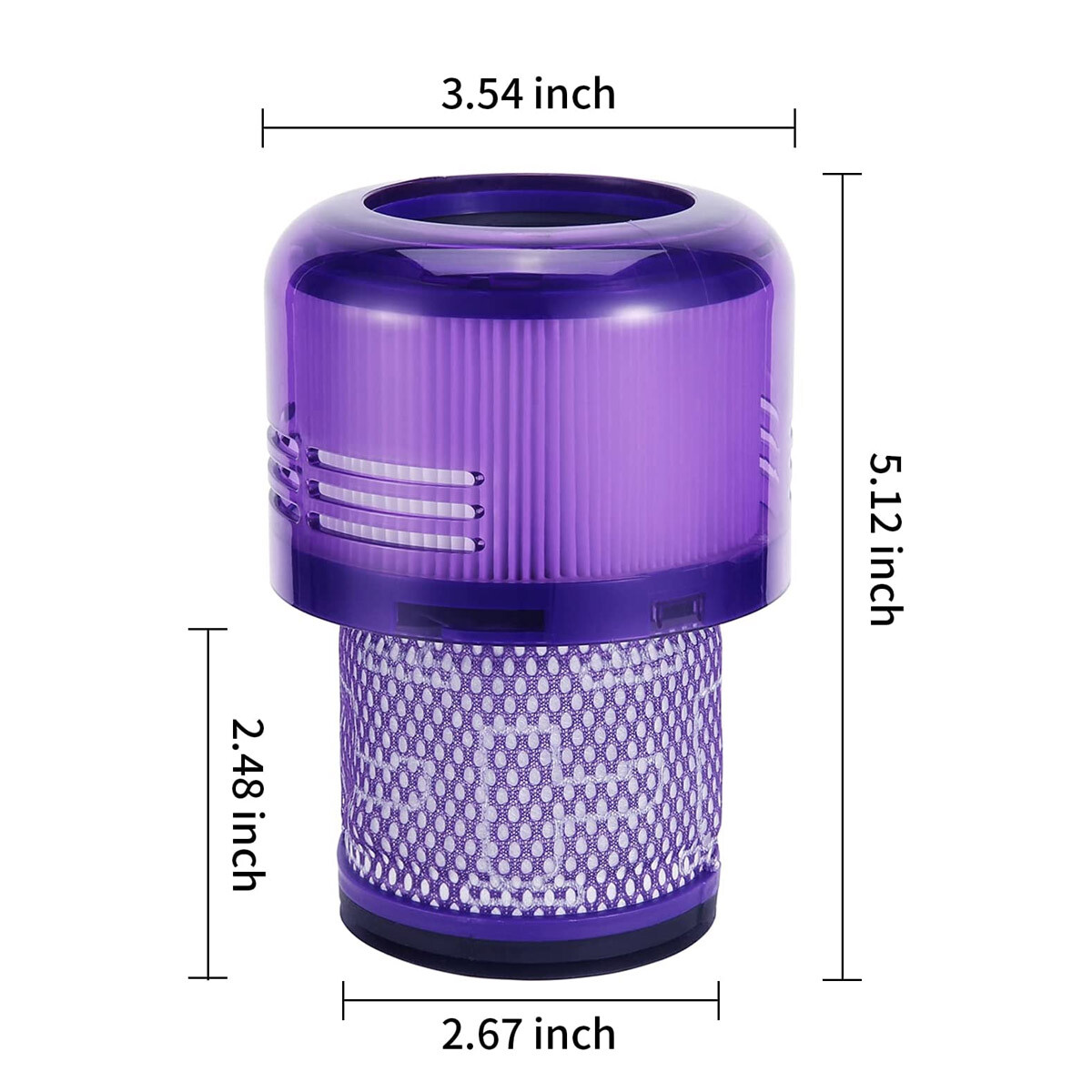 Replacement HEPA filter for Dyson V11, SV14, V15 cordless vacuums gallery