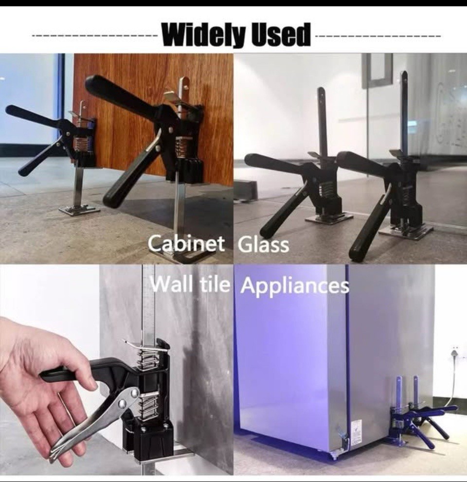 2Pcs Labor Saving Arm Hand Lifting Home Tool Door Cabinet Jack Lifter Men's Gift gallery