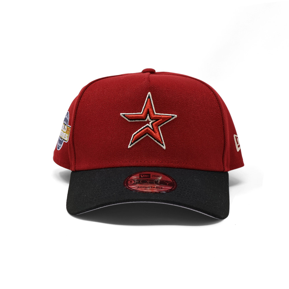NWT Red Houston Astros 2005 World Series New Era 9Forty Adjustable Hat gallery