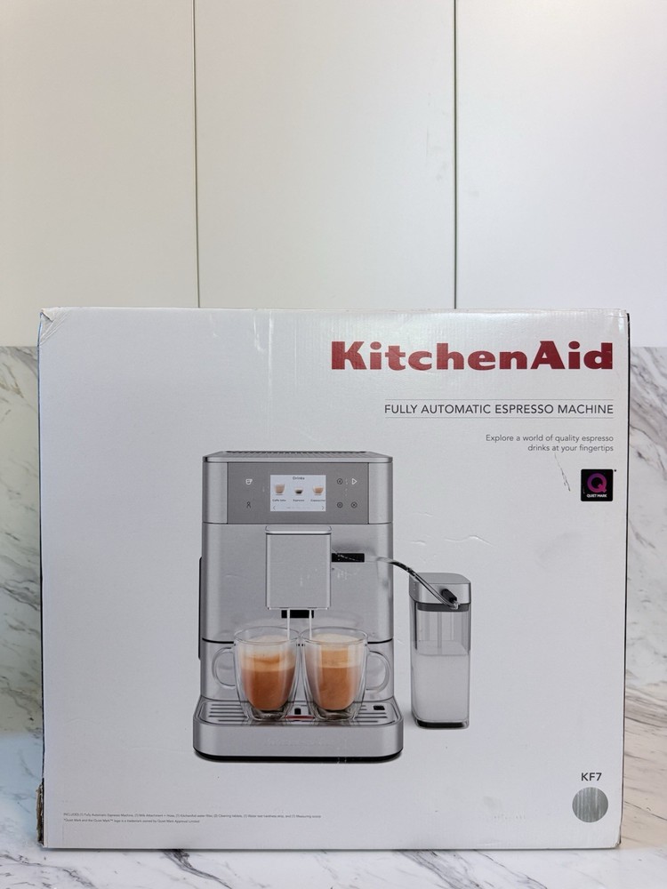 KitchenAid Fully Automatic Espresso Machine KF7 | Stainless Steel