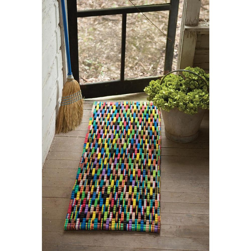 Recycled Flip Flop Large Door Mat gallery