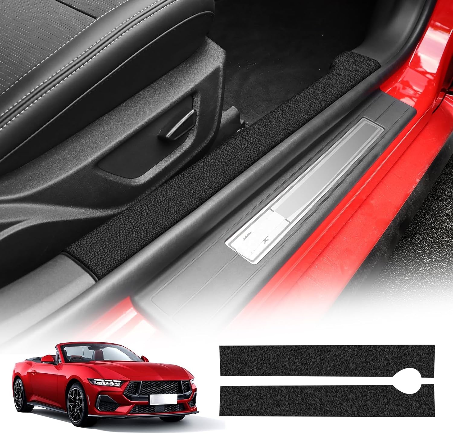 Car Door Edge Guards Material Type: Polyurethane (PU)Color: Imitation Leather gallery