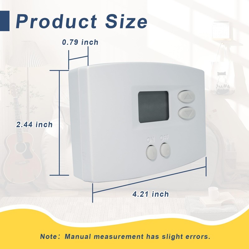 76 Digital Wall-Mount Dehumidifier Control – Compatible with AprilAire 1700/1... gallery