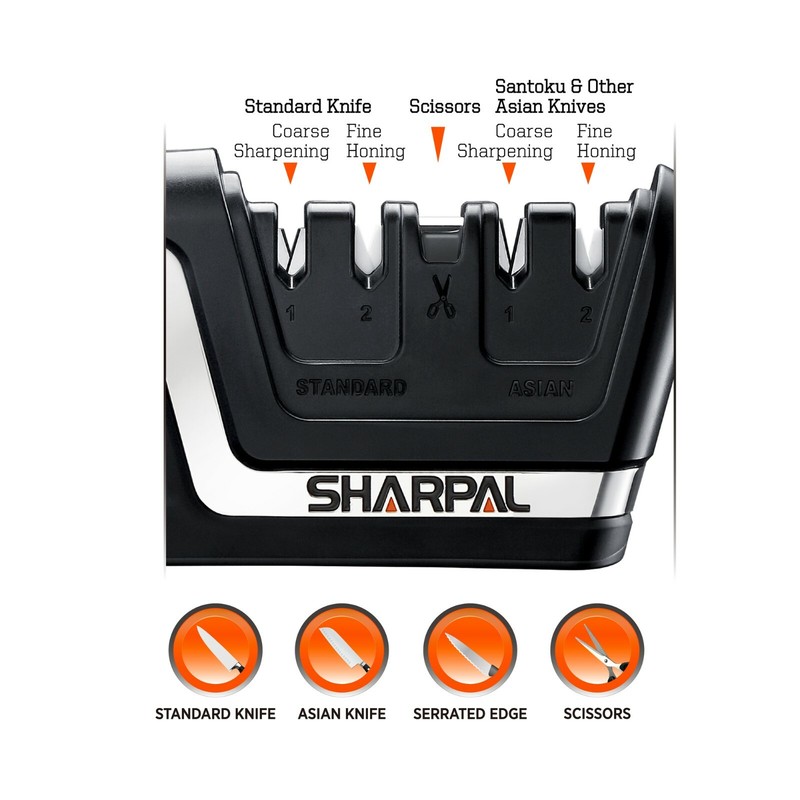 Knife Sharpener 3-5 Stage Pro System Tungsten/Ceramic Kitchen Sharpening Tool gallery