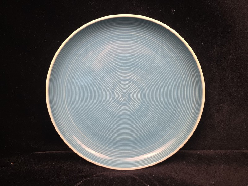 Sango Riva Teal Stoneware Dinner Plates 11" #4657 Set Of 4 Riva Teal Stoneware gallery