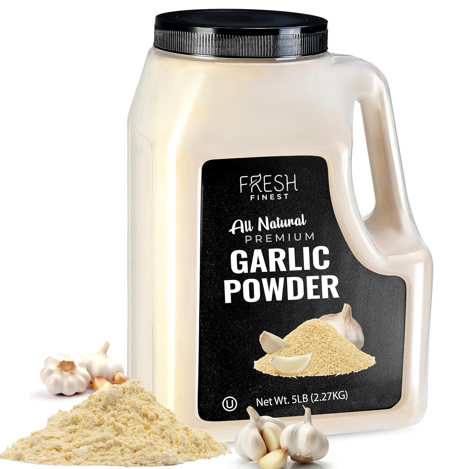 Bulk 5 LB Premium Garlic Powder - Kosher Certified Non-Gmo Ground Garlic Spice B gallery