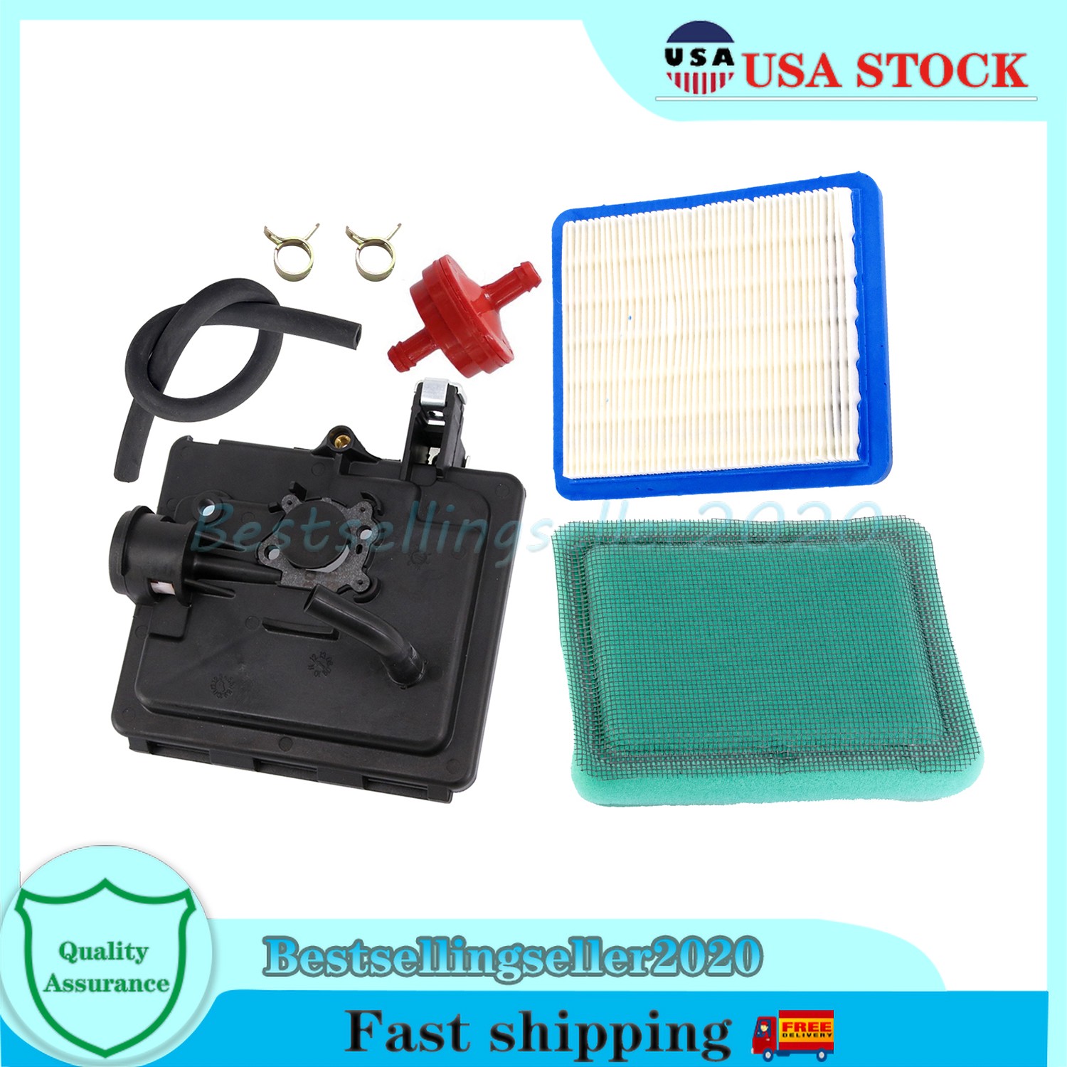 795259 Air Filter Cleaner Primer Base kit for Series Engine 5HP to 6.75HP 121H00 gallery
