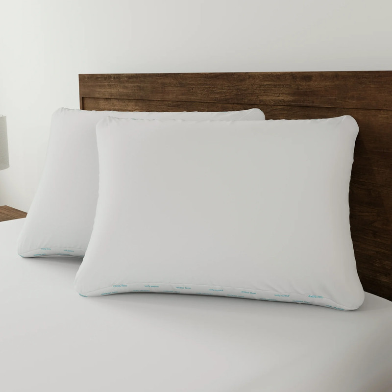 (2 Pack) Mainstays Bed Pillows - Extra Firm Support - Standard/Queen Size - NEW gallery