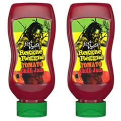 Levi Roots Reggae Tomato Chilli Jam Squeezy Bottle 300g PACK OF 2