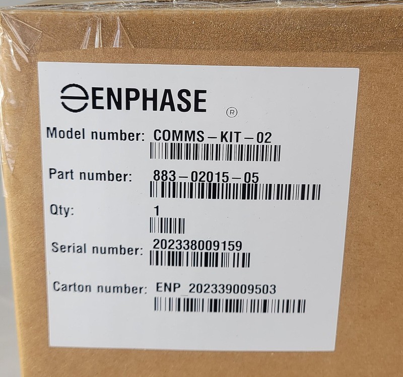 Enphase Wireless Communication Kit COMMS-KIT-02 with Enclosure 883-02015-05 gallery
