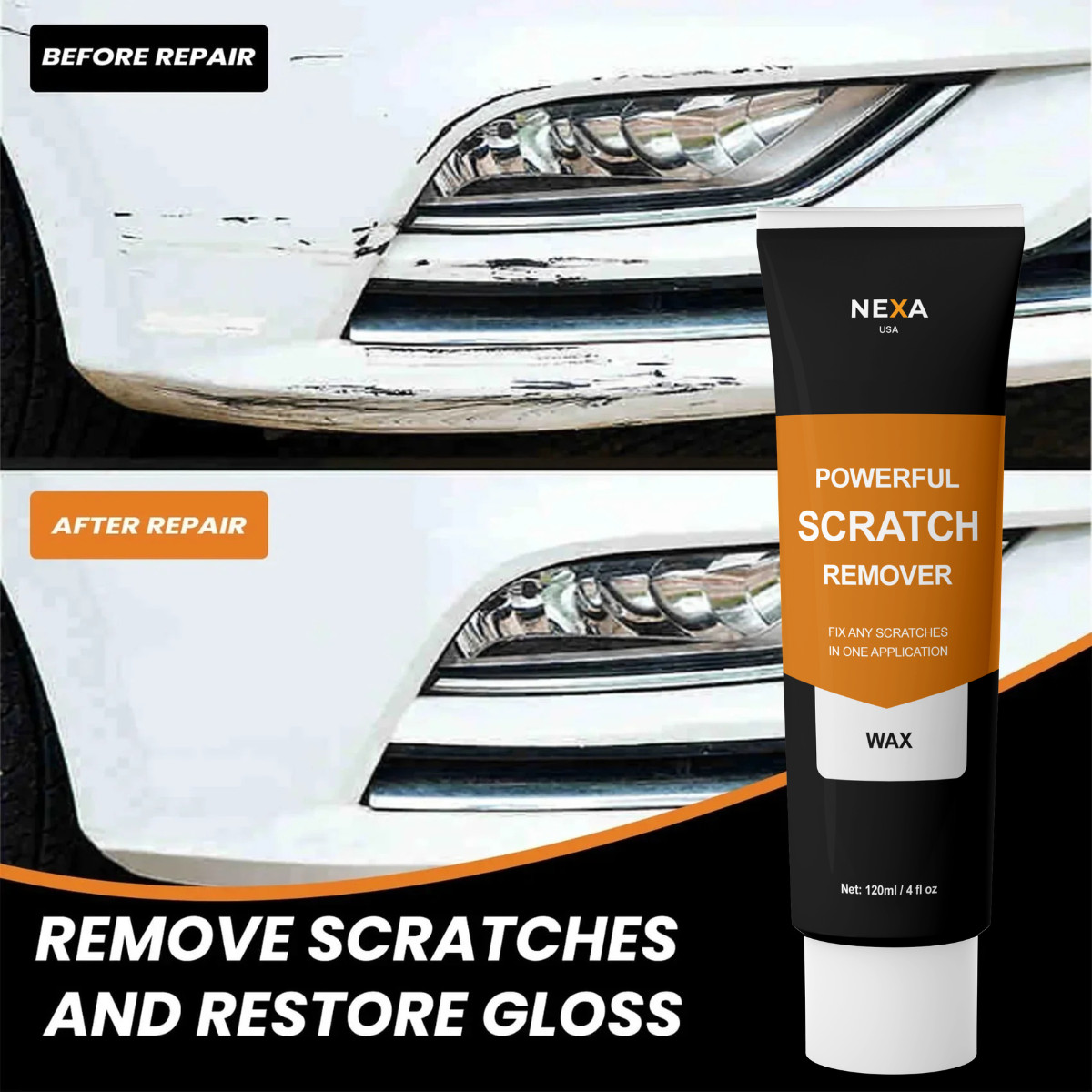 NEXA Car Scratch Remover - Easily Fix Any Scratches, Swirls & Other Marks! gallery