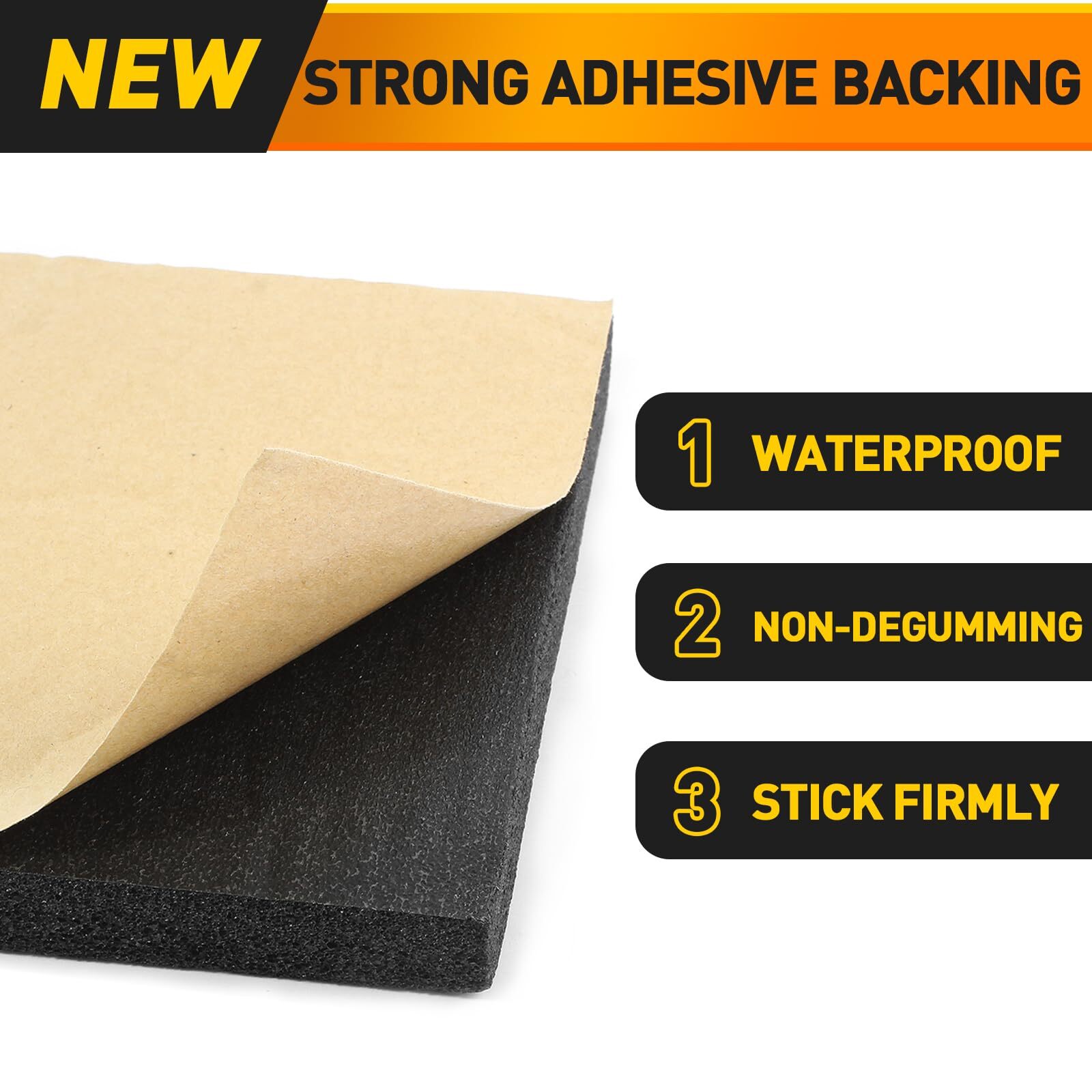 Foam Padding Sheet 3/4" Thick with Adhesive Backing Neoprene Insulation Foam ... gallery