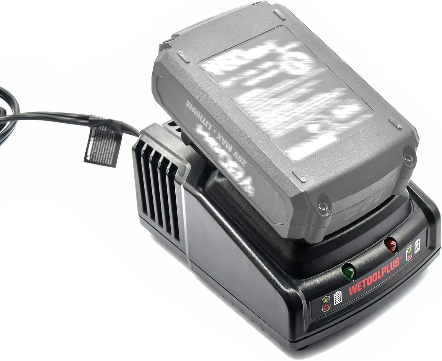 20V 3A Fast Charger for Hyper Tough Battery 20v Compatible with HyperTough Ba... gallery