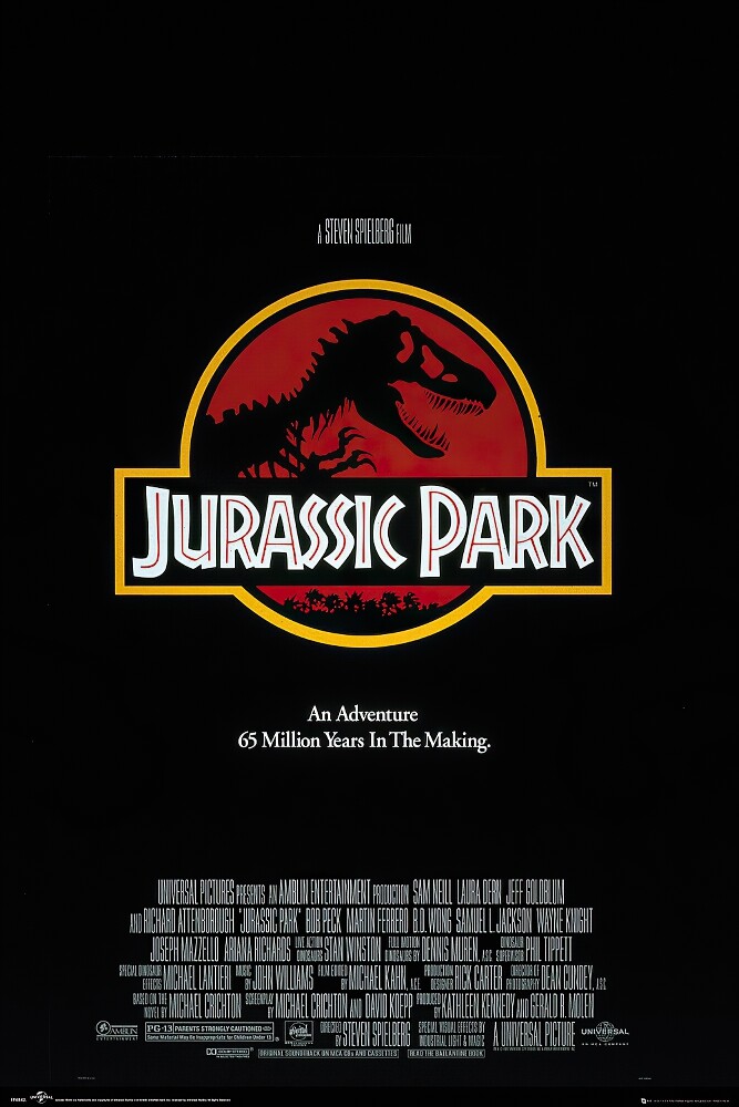 Jurassic Park - Movie Poster (Regular Style) (Size: 24" X 36") gallery