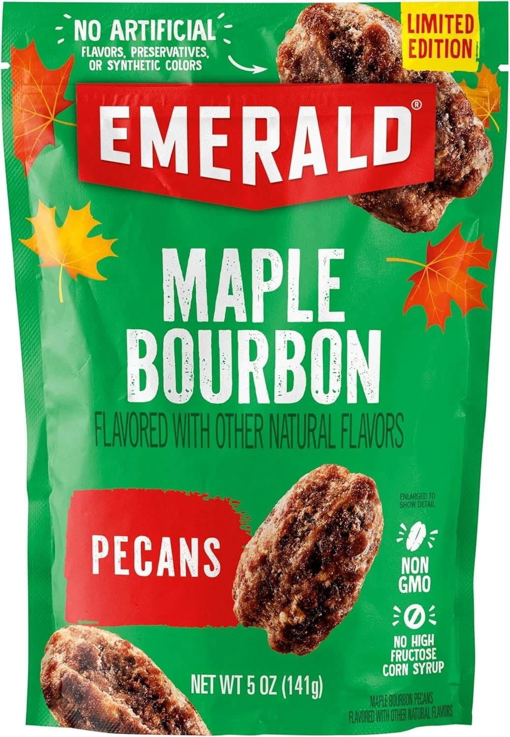 Emerald 5 oz. MAPLE BOURBON Flavored PECANS Salad Topper Limited Edition BB 9/26 gallery