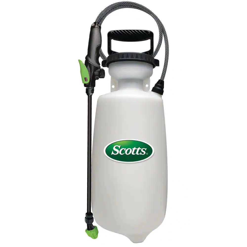 Scotts 2 Gallon Multi Sprayer 3 Spray Lawn Garden Water Plant Pump Wand Nozzle gallery