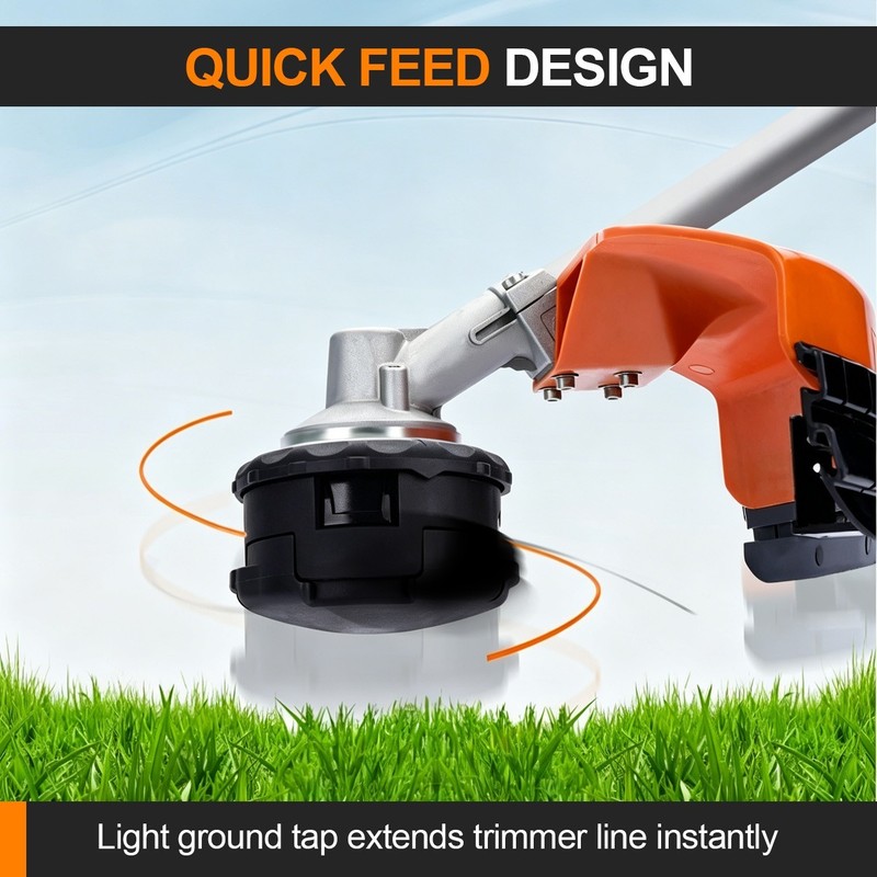 Weed Eater String Trimmer Head 4Pack Fits Echo Speed Feed 400 SRM-225 SRM-230 gallery