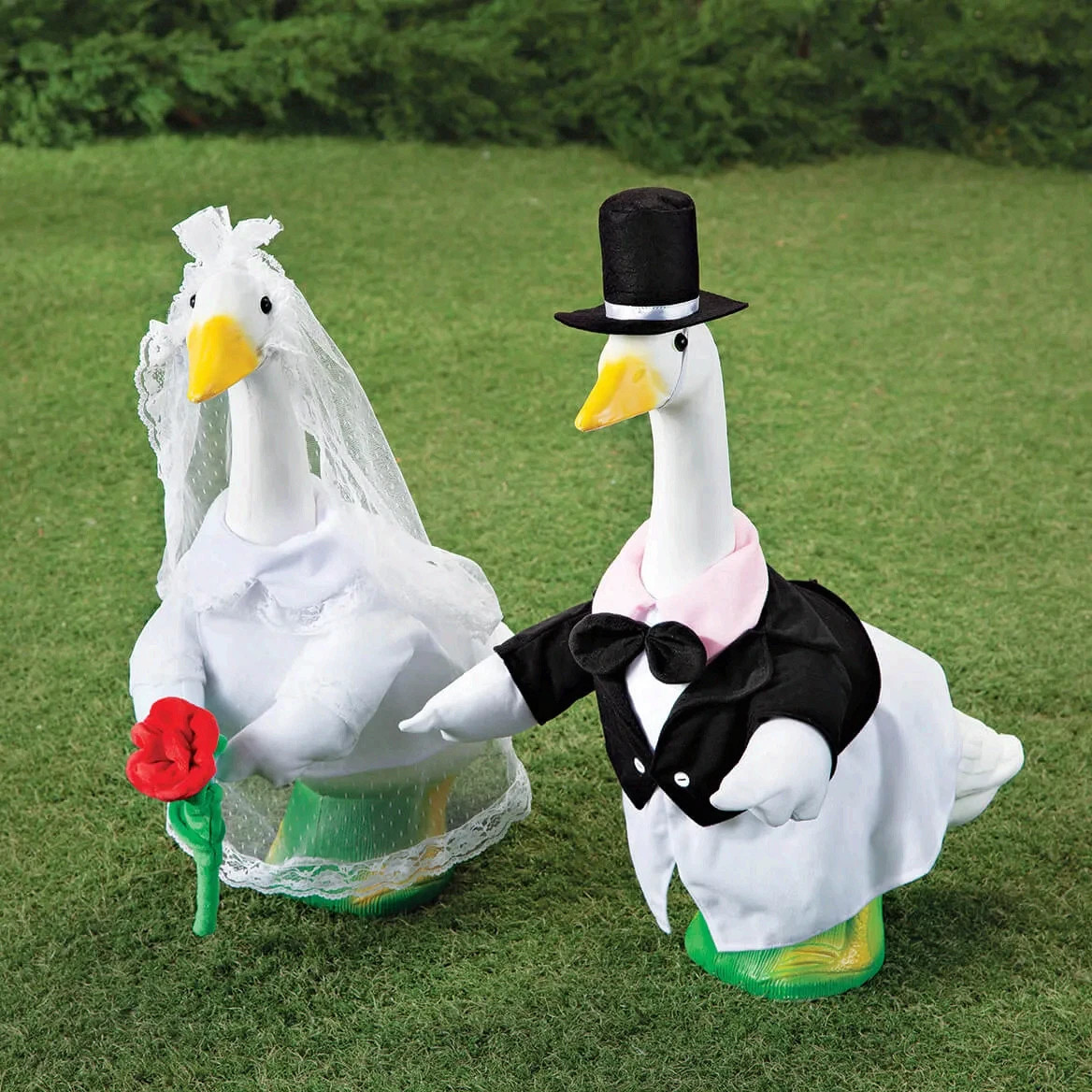 Wedding Couple Large Goose Outfits by Gagglevillee 377986 NEW NO IMPORT FEES gallery