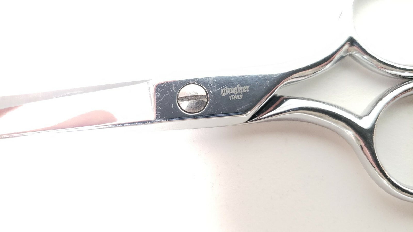GINGHER Reconditioned Round Tip Multi-Purpose 4" Pocket Scissors  gallery