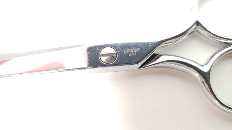GINGHER Reconditioned Round Tip Multi-Purpose 4" Pocket Scissors  gallery