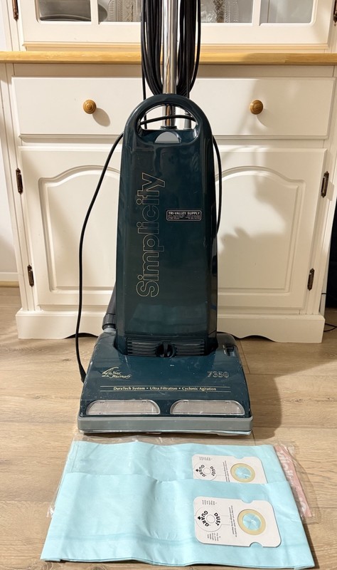 Powerful Carpet Cleaner Simplicity 7350 Upright Vacuum Cleaner Bagged Tested gallery