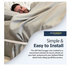 Bed Scrunchie 360 Degree Bed Sheet Holder Straps New In Package