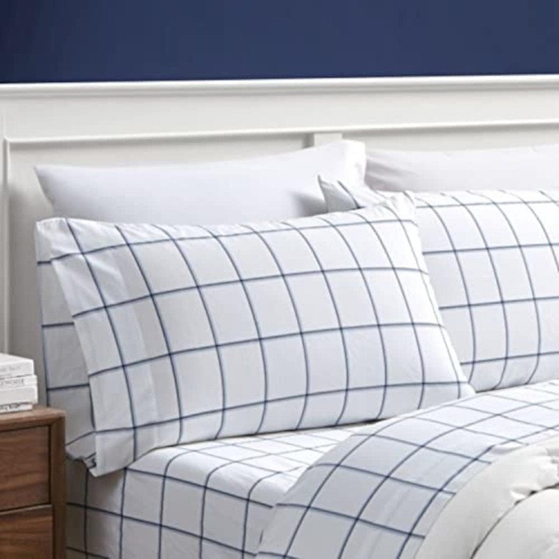 - King Sheet Set, Cotton Percale Bedding Set, Crisp & Cool, Stylish Home Decor ( gallery