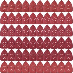50x Mouse Detail Sanding Sheets Hook Loop Sandpaper 60-220 Grit for Black+Decker