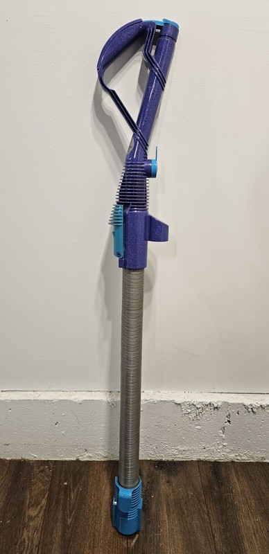 Dyson DC07 Vacuum Wand Handle & Flex Hose OEM Replacement Purple Teal - TESTED gallery