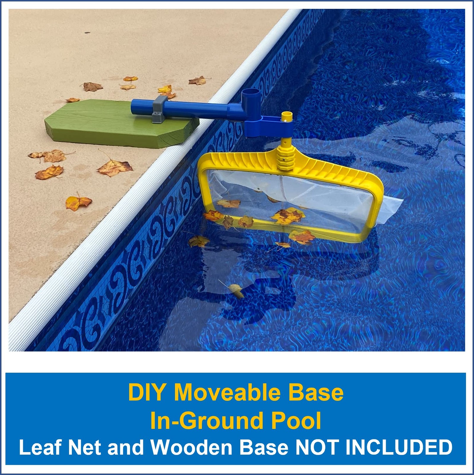 Leaf Skimmer Kit for Above Ground & In-Ground Pools – Hands-Free Debris Removal gallery