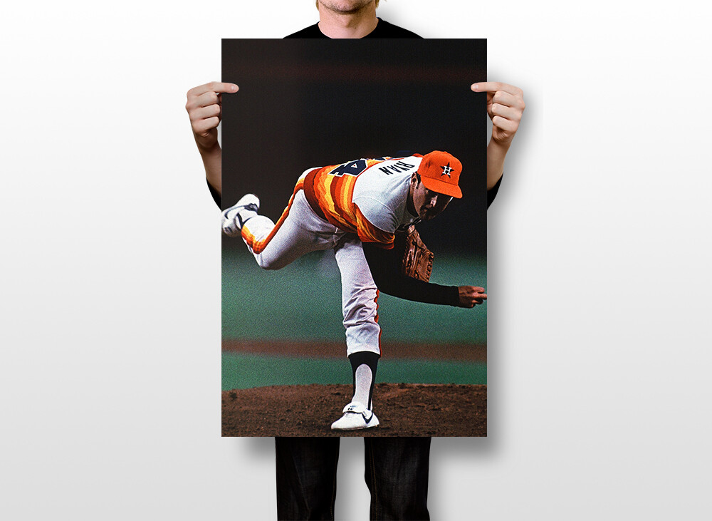 Nolan Ryan American Baseball Player Star Wall Art Home Decor - POSTER 20x30 gallery