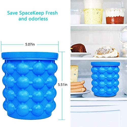 Silicone Ice Cube Magic Maker Mold Home Kitchen Durable Multipurpose gallery