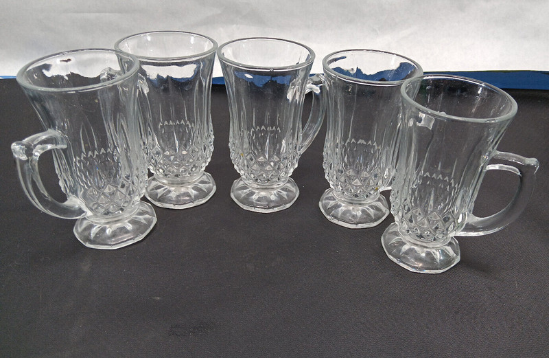 Classic Cut Authentic Red Co. Turkish Tea Cups, Set of 5, 4 Ounces gallery