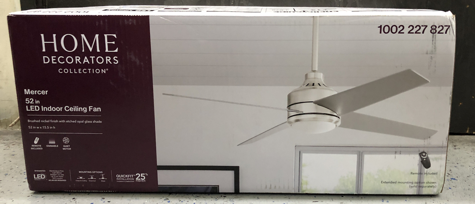 Home Decorators Collection Mercer 52" Ceiling Fan gallery