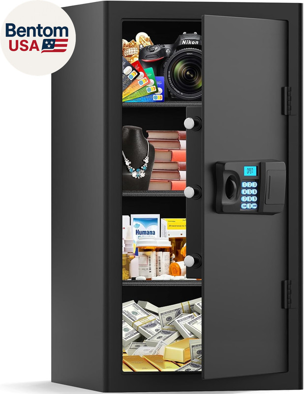 7.0 Cuft Large Fireproof Safe for Home, Digital Anti-Theft Safe Box with Combina gallery
