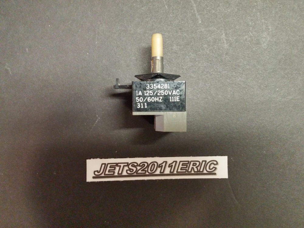Whirlpool Washer Cycle Selector Switch 3354281