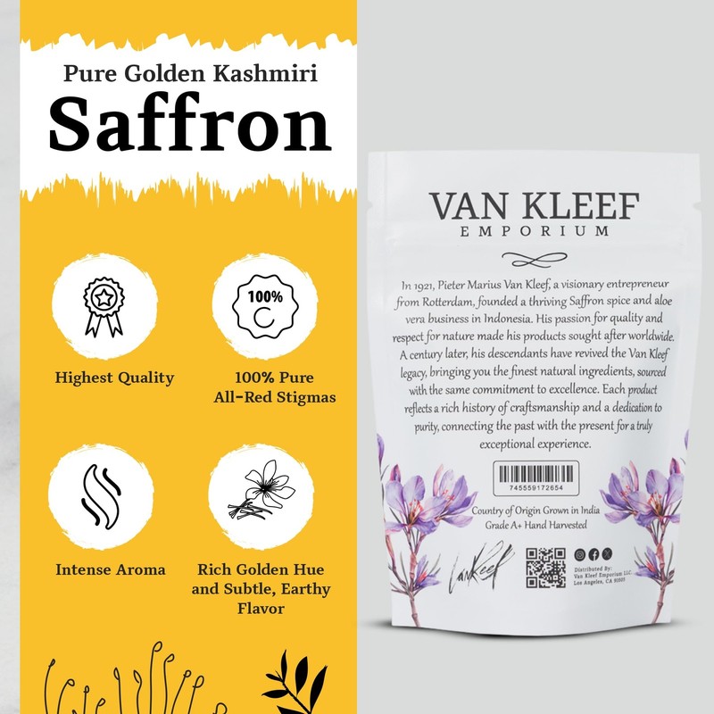 Superior Saffron Threads (Super Negin) Premium grade Saffron Spice for Paella... gallery