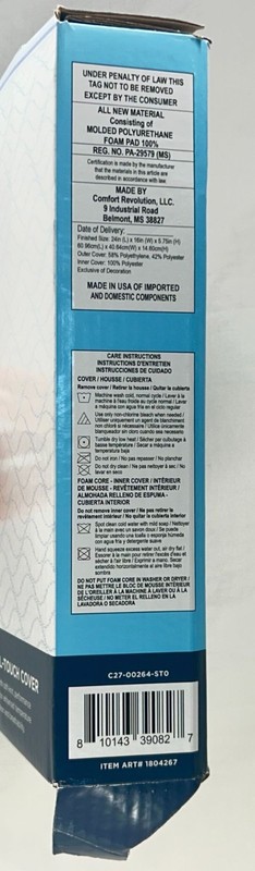 Tempur-Pedic Serenity Cooling Memory Foam Pillow Standard White Bed Pillow gallery