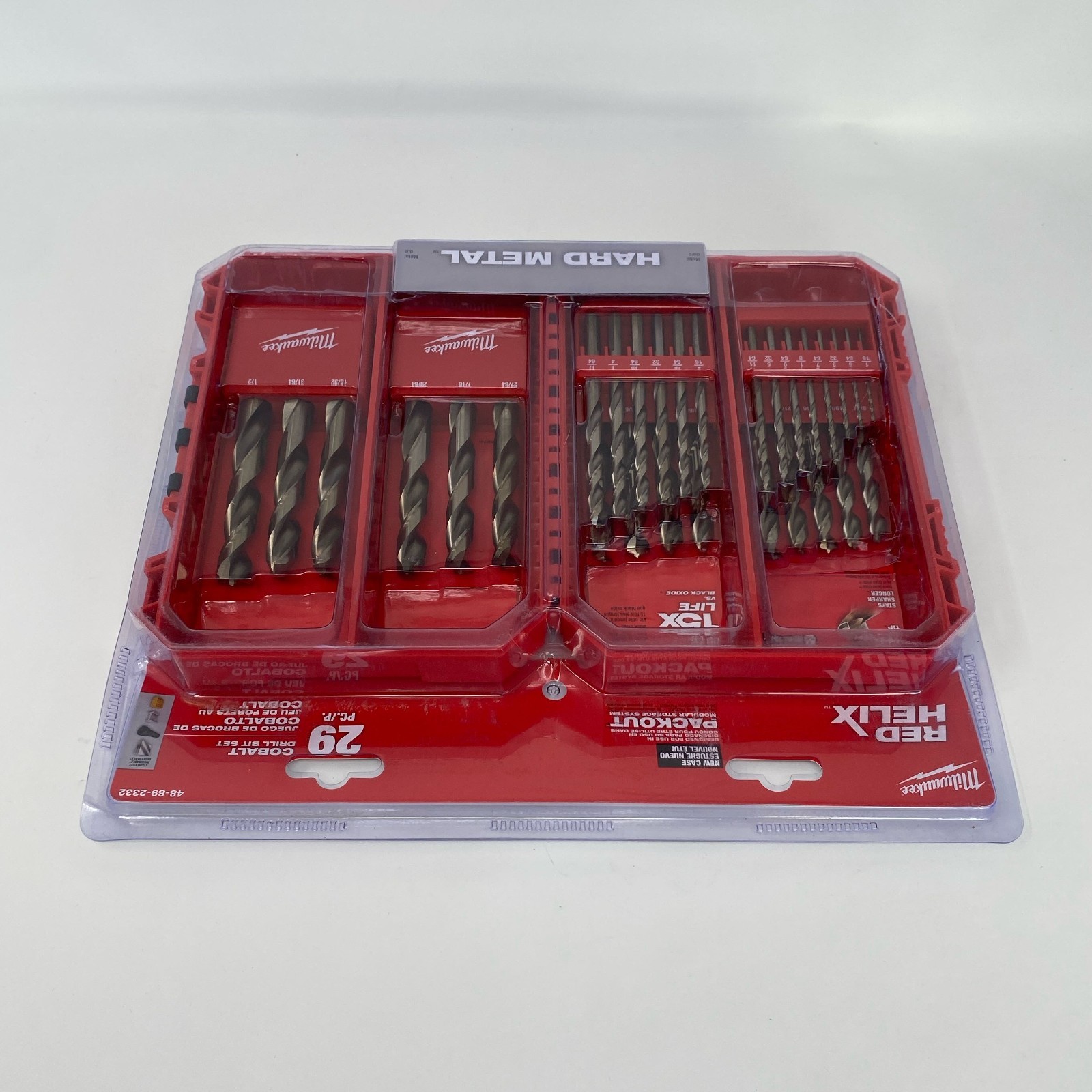 Milwaukee Red Helix Cobalt Drill Bit Set 29 Pc 1/16-1/2 in gallery