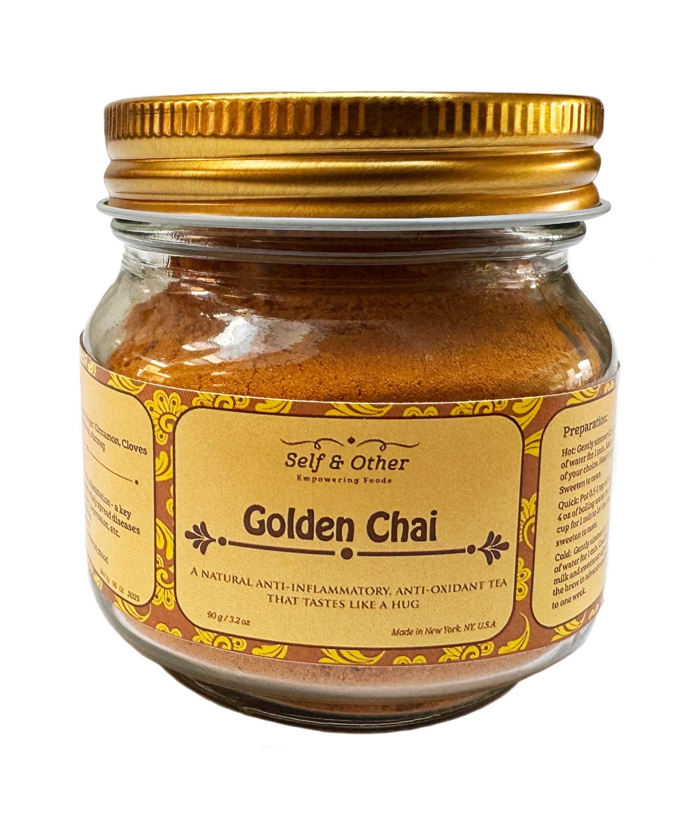 Golden Chai - Narural Turmeric-based Anti-inflammatory, Anti-oxidant Drink gallery