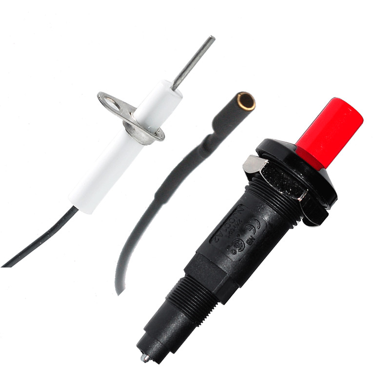 Universal Piezo Spark Ignition With Cable Push Button Igniter Gas Grill BBQ Oven gallery