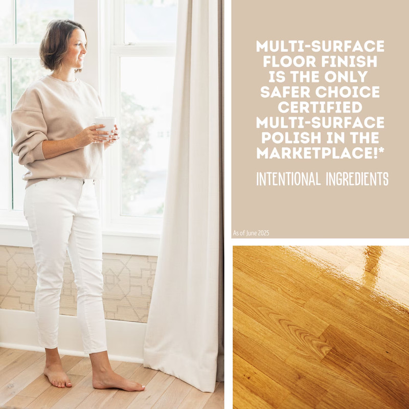 Quick Shine Multi Surface Floor Finish 64oz | Cleaner & Polish use on ⭐️⭐️⭐️⭐️⭐ gallery