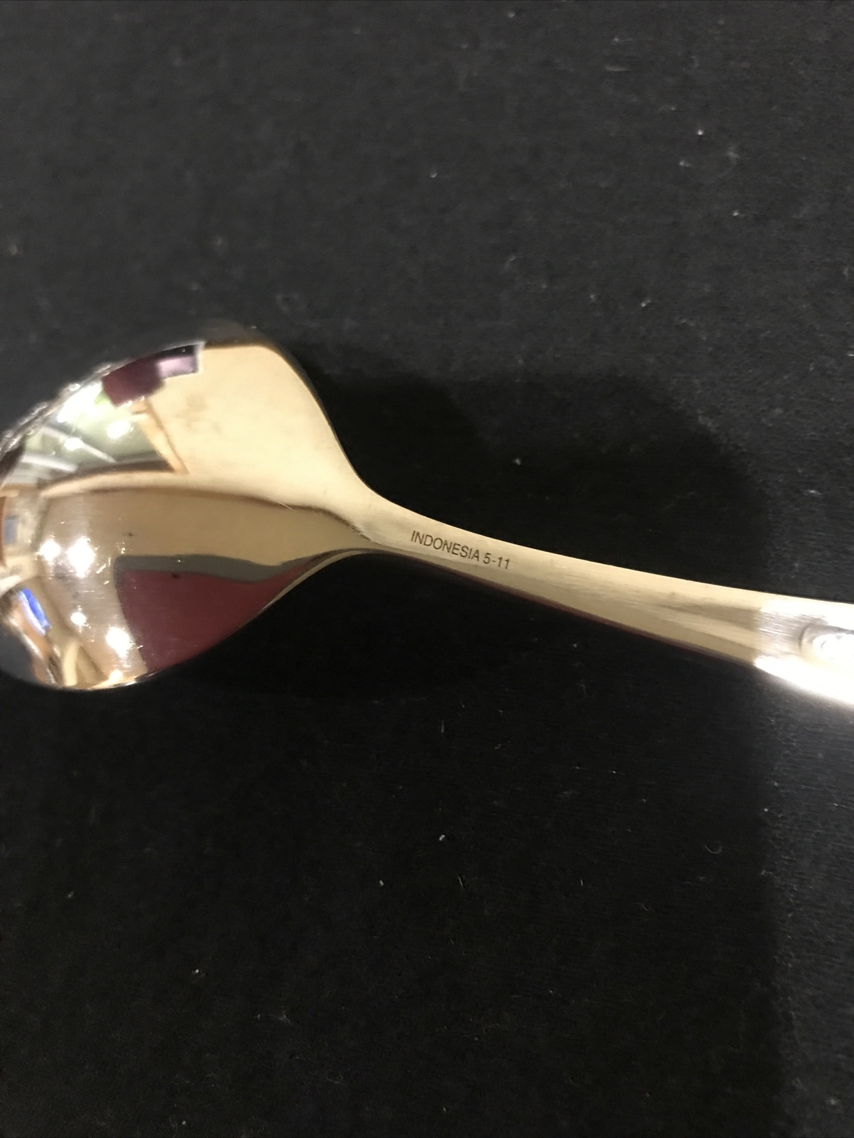 (5) Oneida JENNIFER LUANN MOONCREST TRISTA 5 Soup Spoons 7” gallery