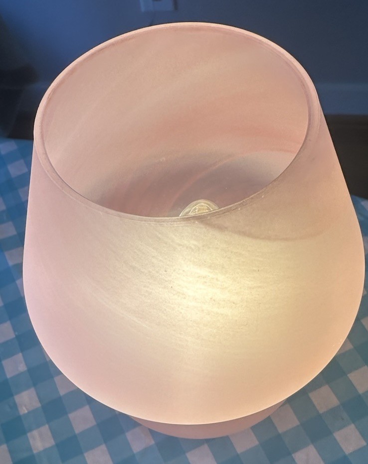 ONEWISH Mushroom Lamp Pink Bedside Table Lamp-Nightstand Nightlight Dimmable gallery