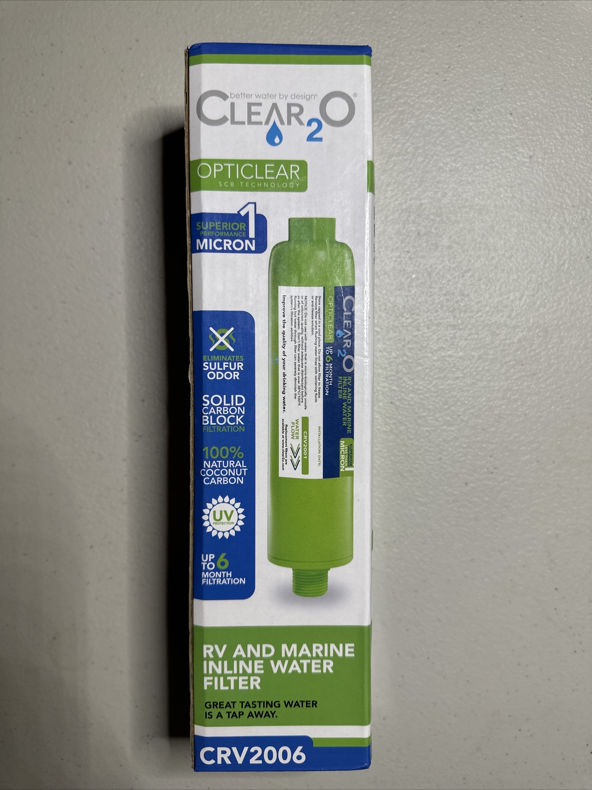 Clear O2 CRV2006 RV and Marine Inline Water Filter gallery