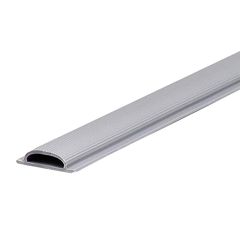 M-D Gray Vinyl Replacement Threshold Insert 36 L x 0.5 H x 1-316 W x 3/4 Thick i gallery