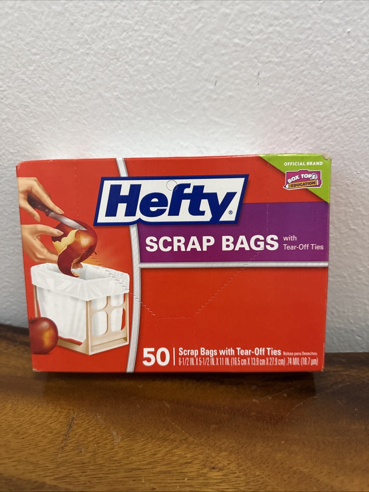 Hefty Scrap Bags w/ Tear Off Ties - New 50 Bags - Discontinued gallery