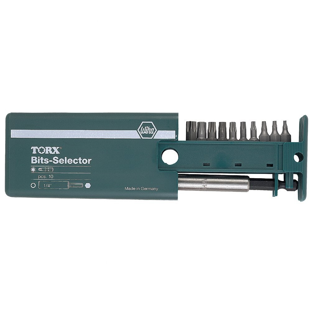 Wiha Torx Bit Selector Set with Universal Magnetic Bit Holder (79242) gallery
