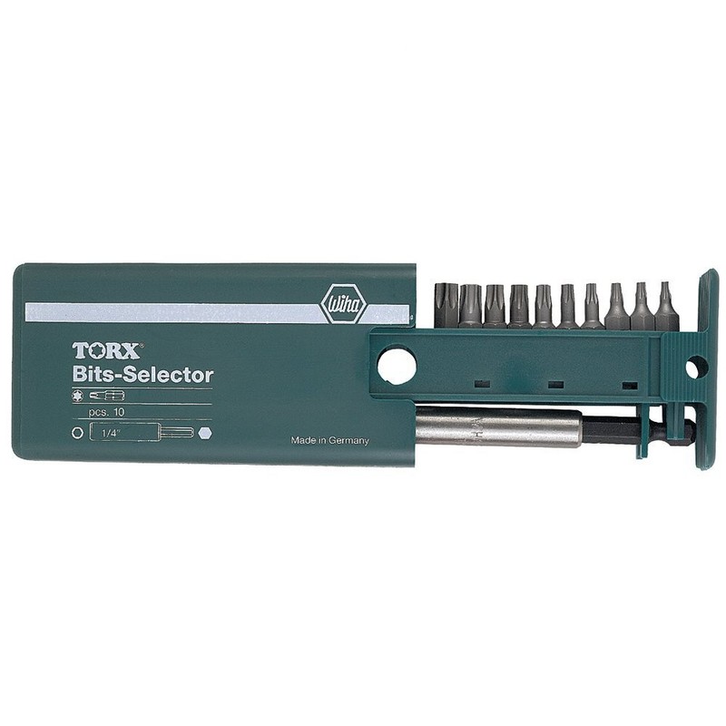 Wiha Torx Bit Selector Set with Universal Magnetic Bit Holder (79242) gallery