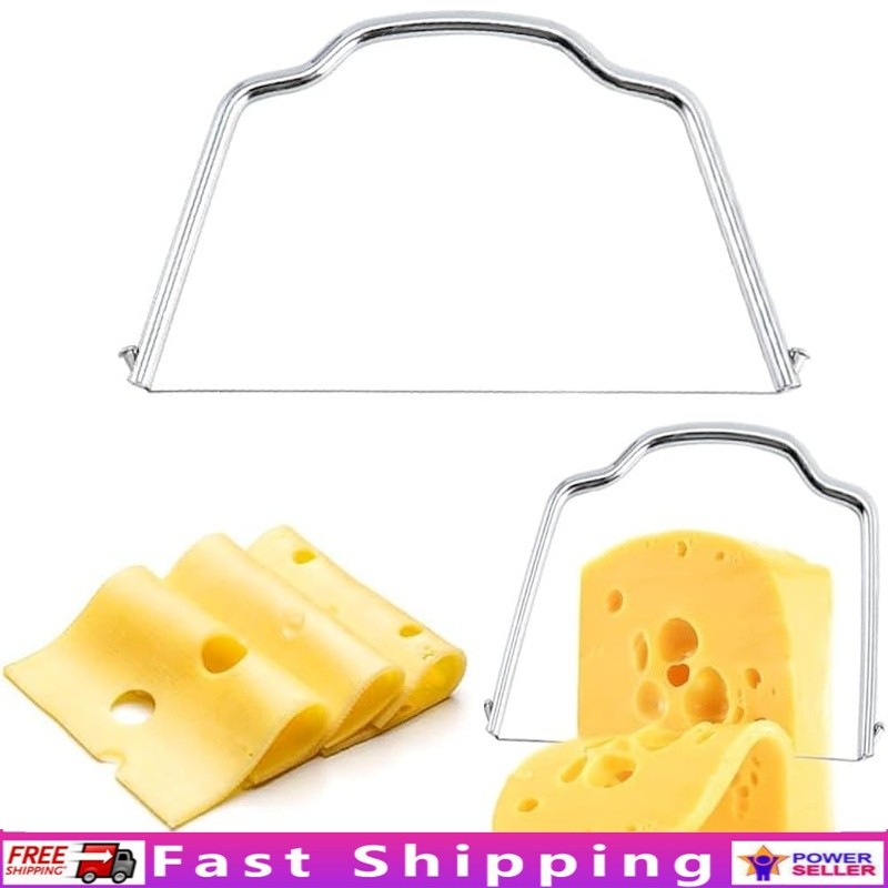 2 Pack Stainless Steel Cheese Slicer Durable Cutter Cheese Butter Avocado New gallery